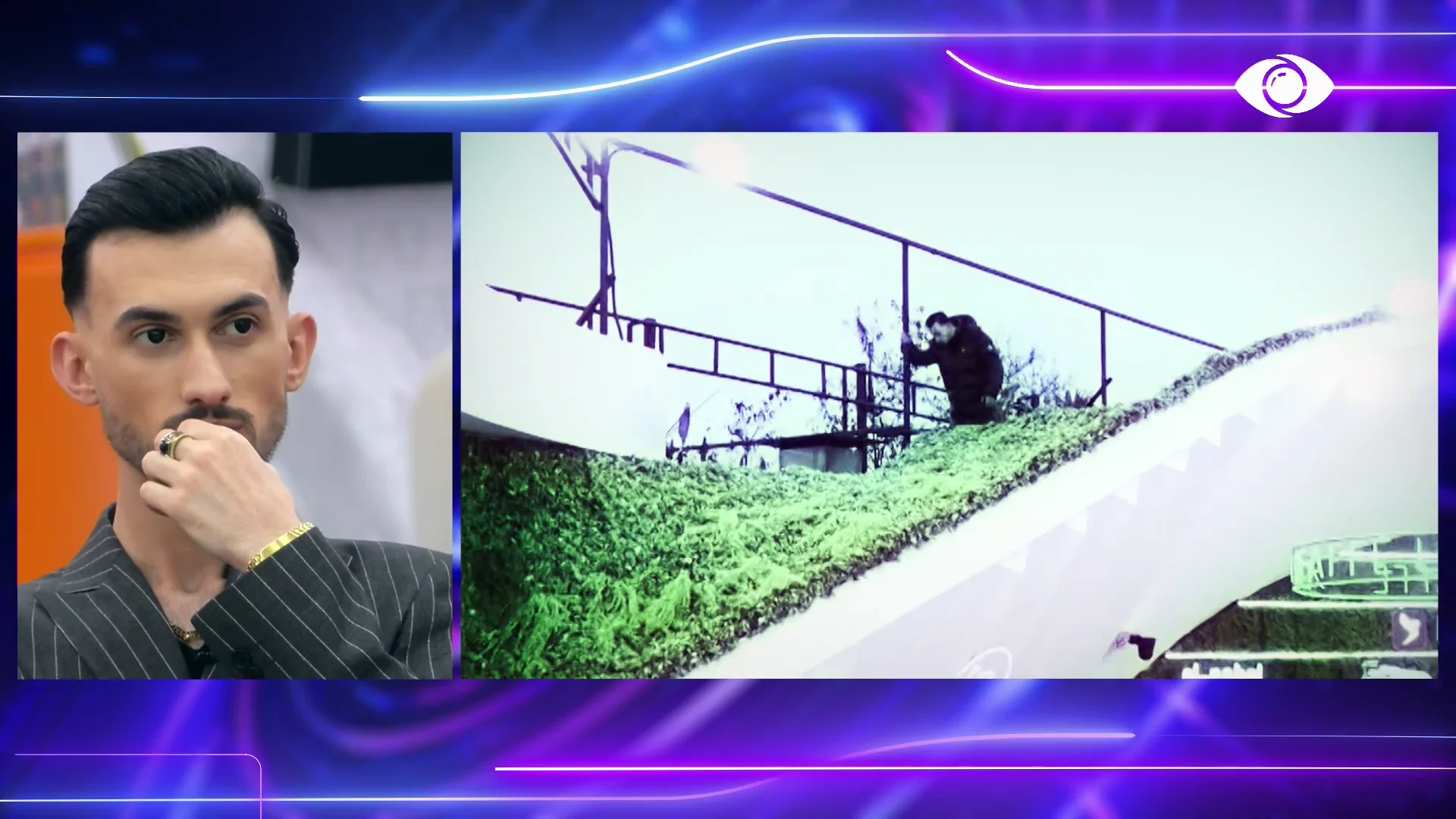 Pamje që transmetohen për herë të parë, momenti kur Kristi del nga shtëpia nëpërmjet murit