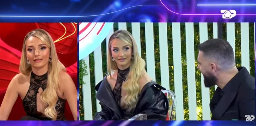 Selin dhe Miri bisedë me kode pak para spektaklit, Gimbo sheh klipin ku flitet për të: Butonin e ke ti në dorë